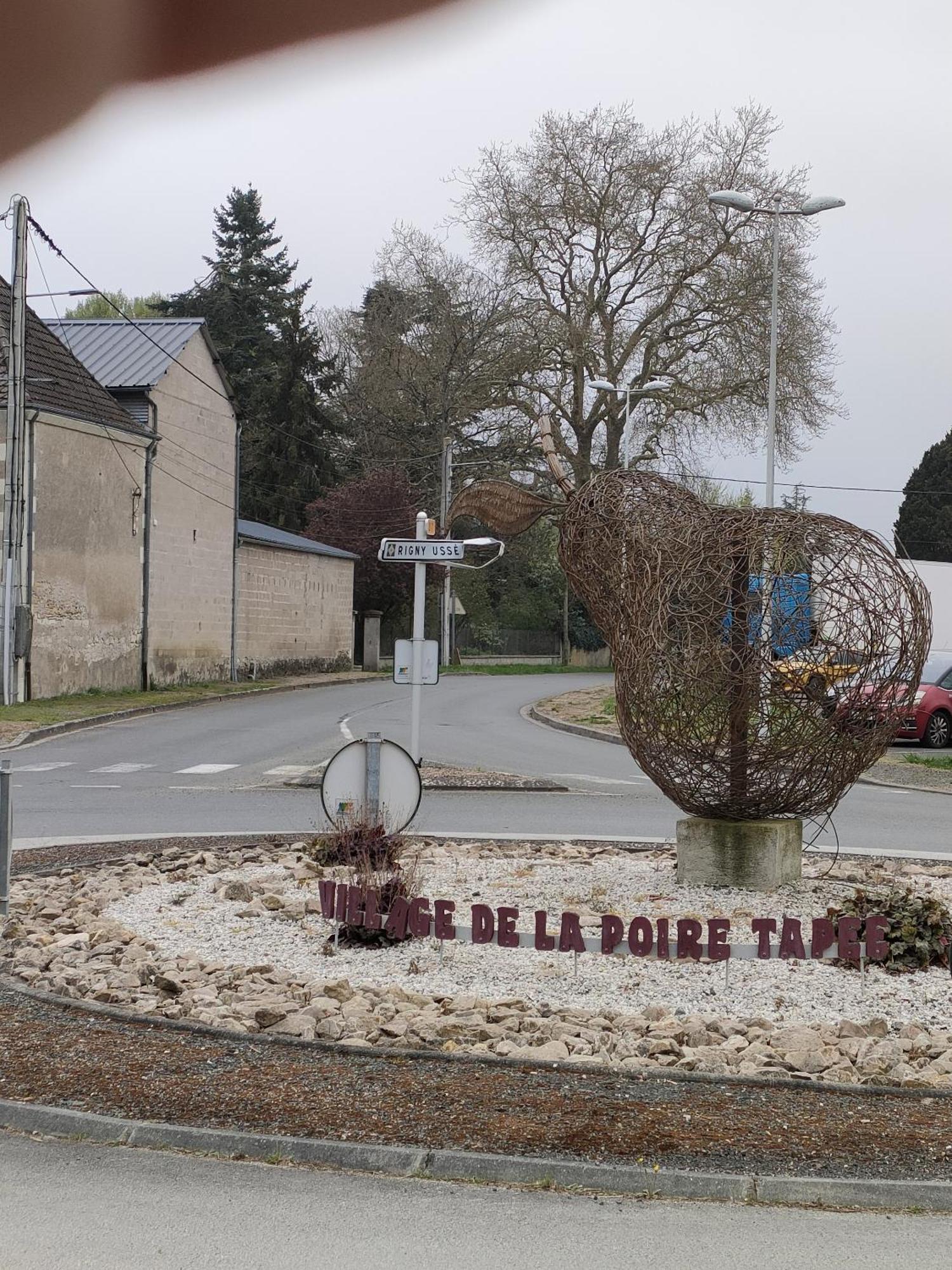 Вілла Les Logis D Usse Rigny-Usse Екстер'єр фото